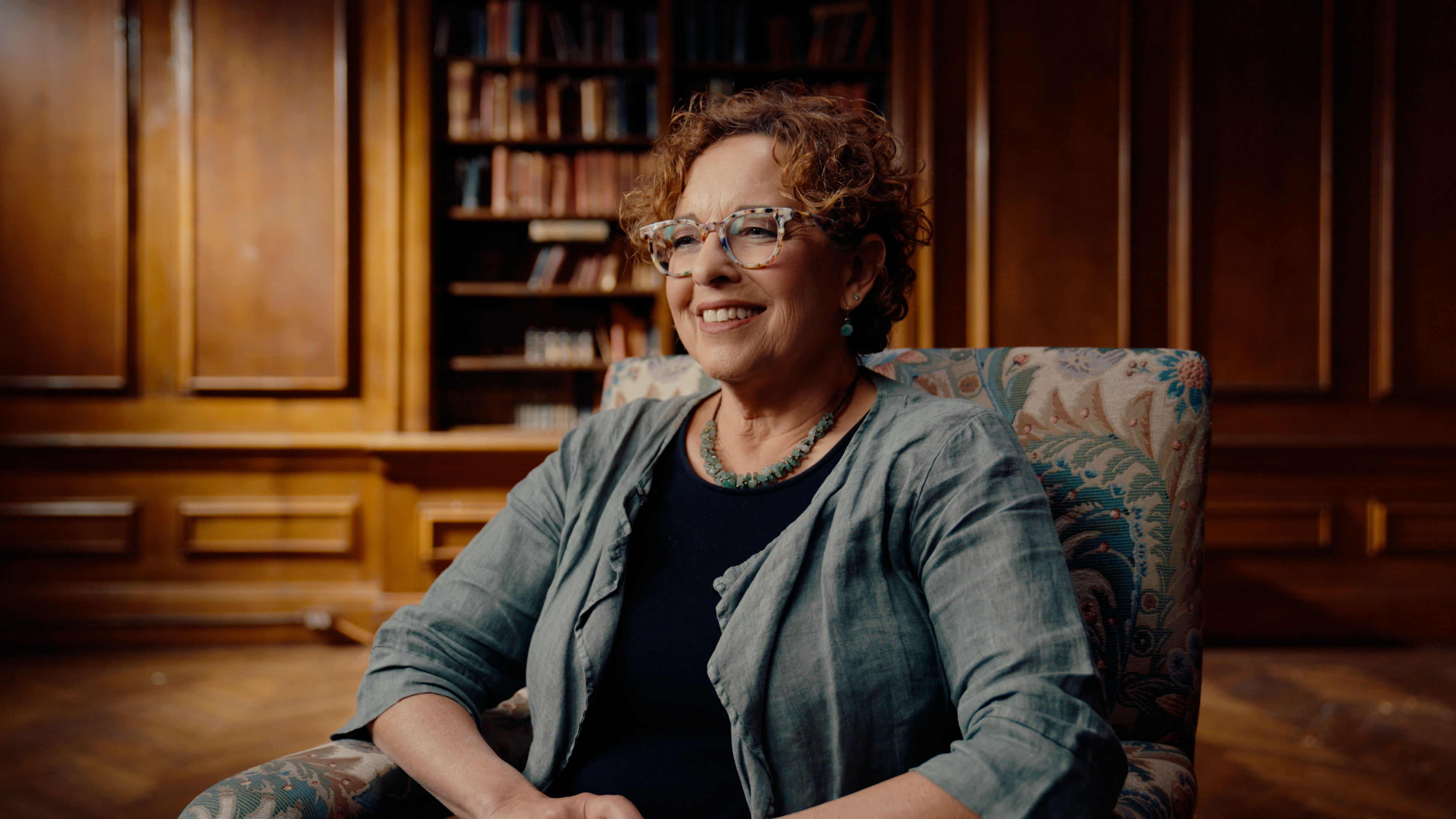 Interview  -  library setting