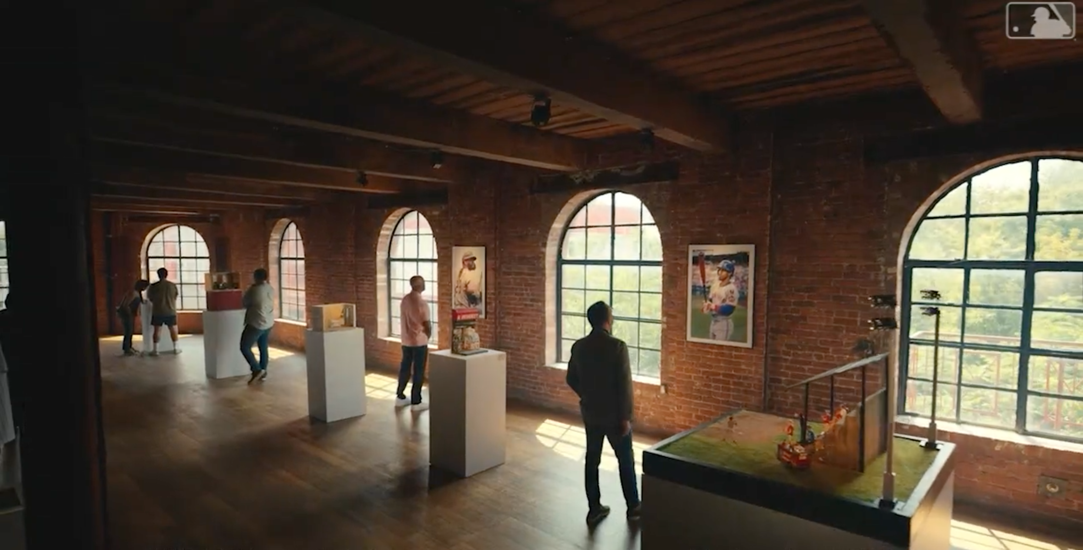 MLB campaign  -  gallery wide shot