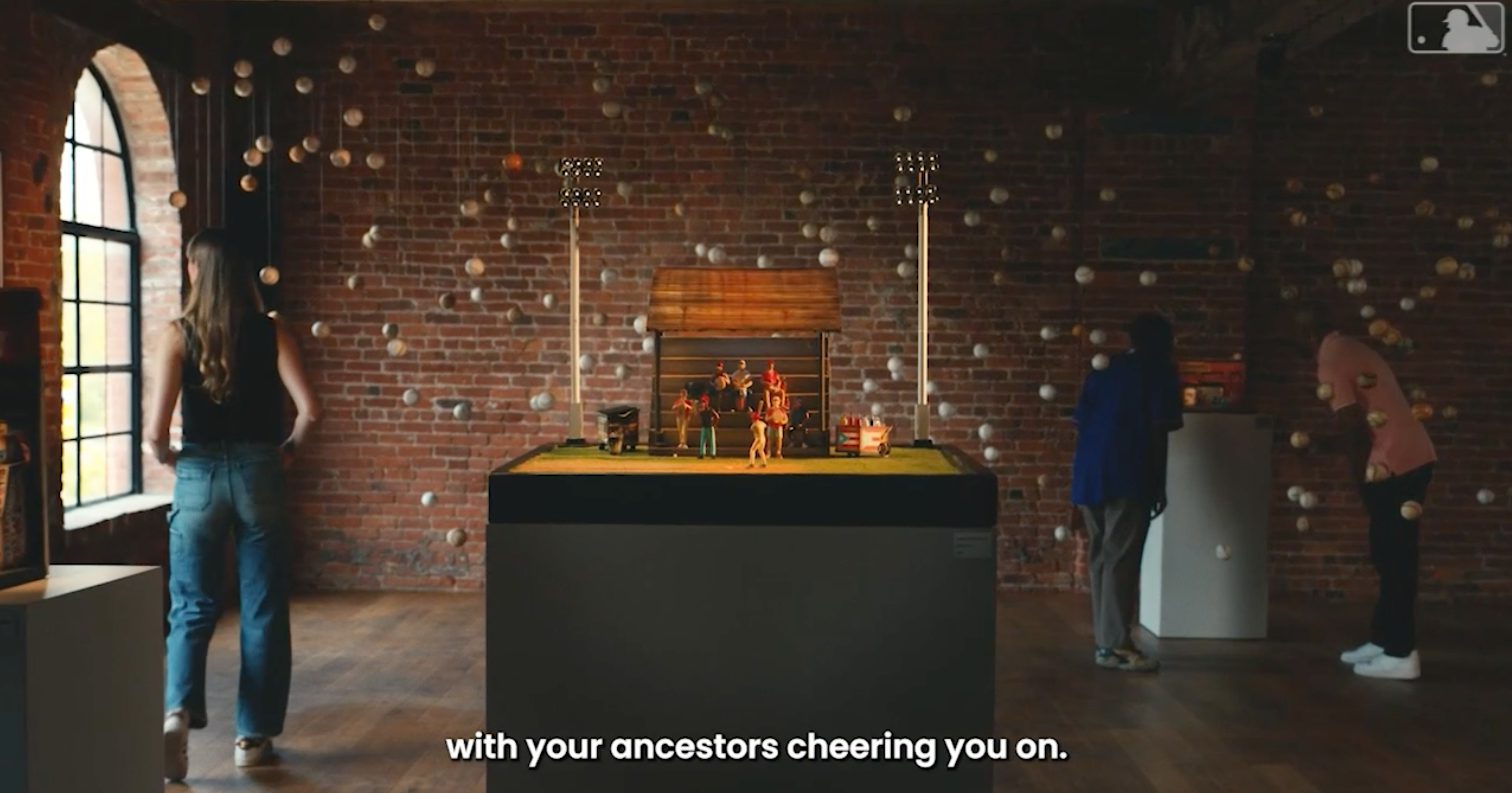 MLB campaign  -  diorama installation